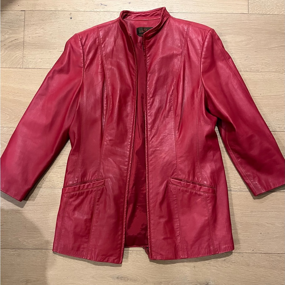 Daniel Red Leather Jacket